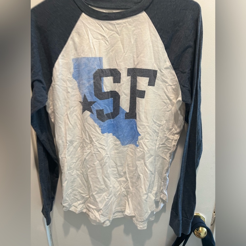 SF California baseball style long sleeves